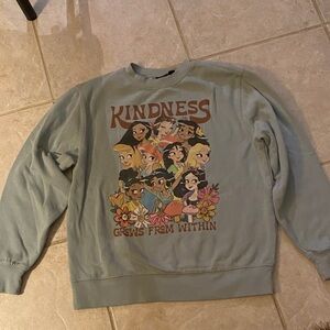 Disney Princess Gray Sweatshirt